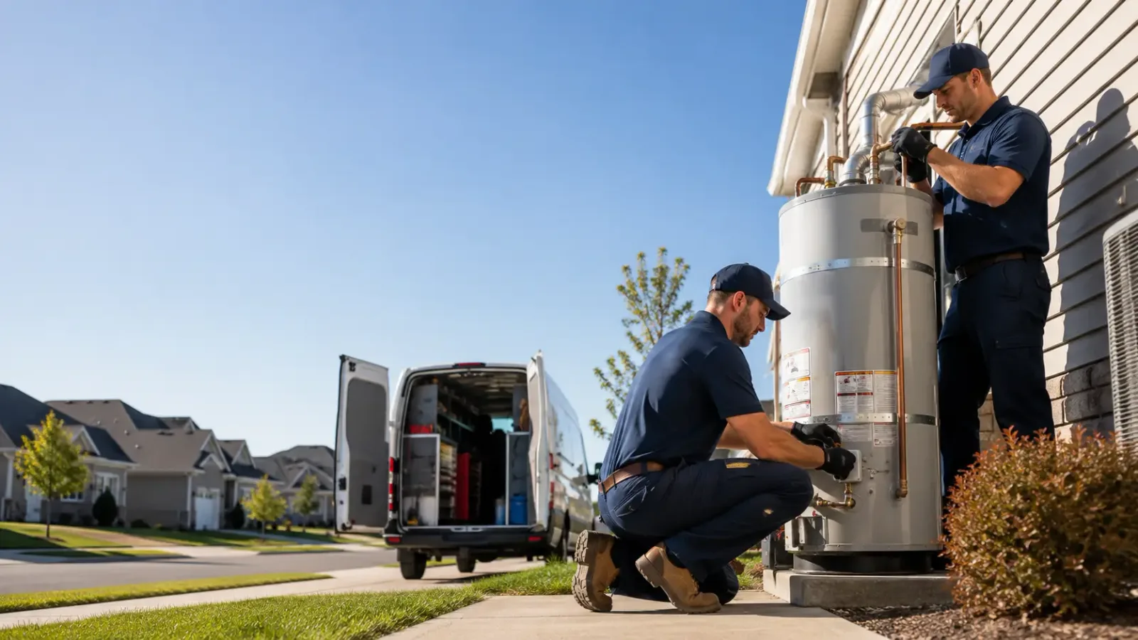 Water Heater Installation in Bolivar, OH